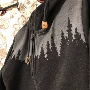 Tentree zipper hoodie